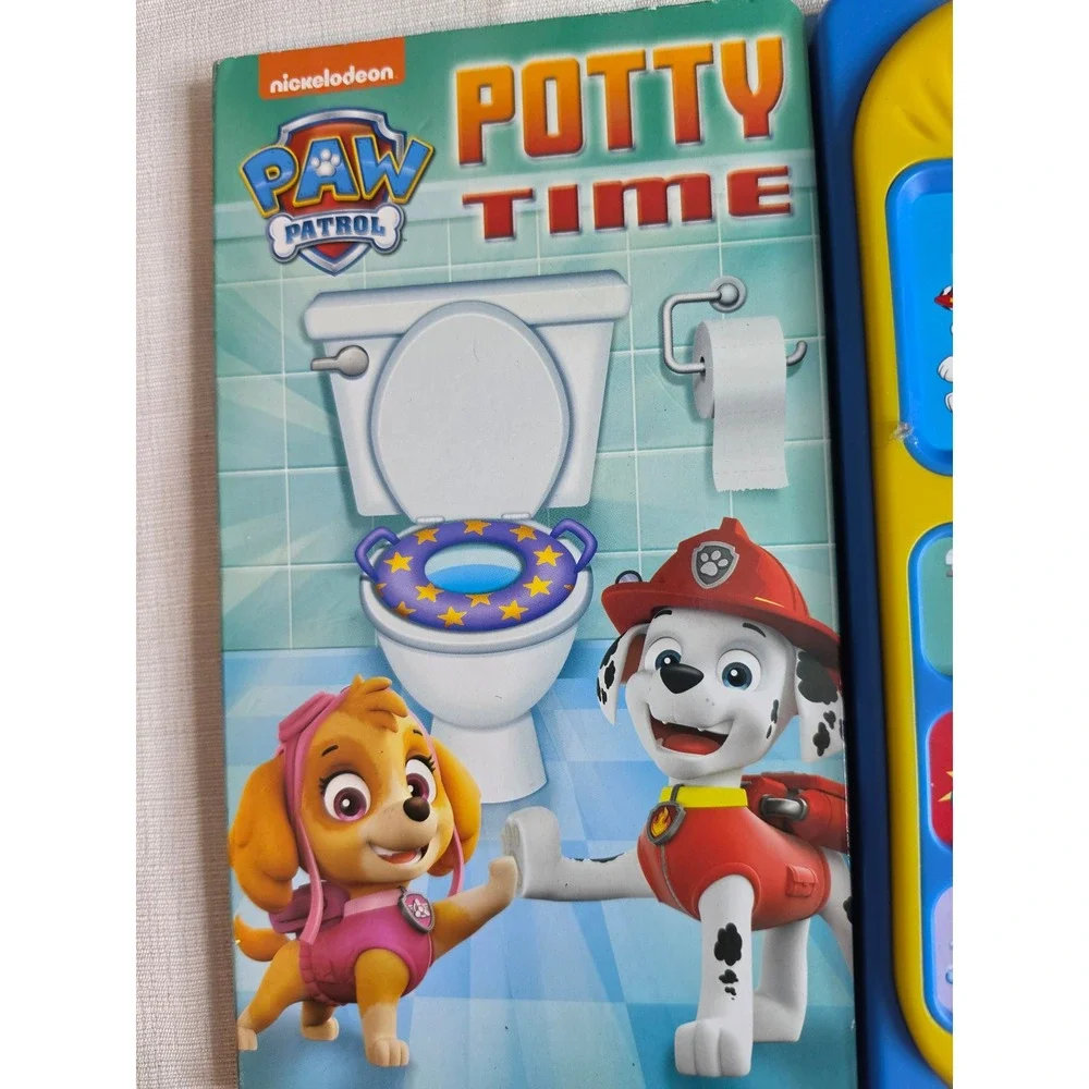 Nickelodeon PAW Patrol Potty Time 7 Button Interactive Sound Board Book